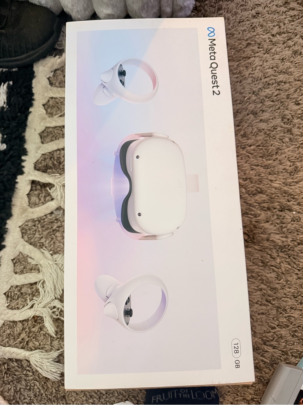 Meta VR White VR Headset Box